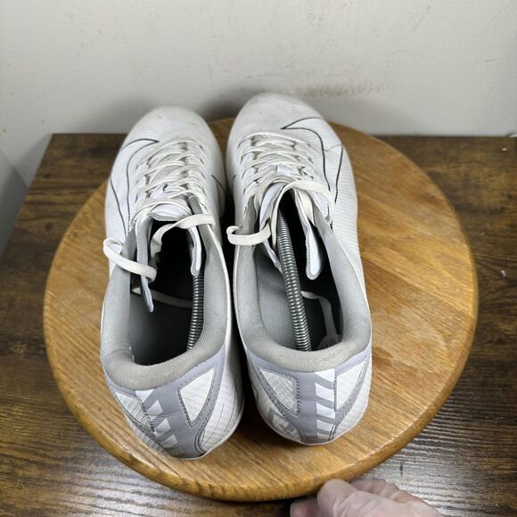 Nike Vapor 14 Elite FG Soccer Shoes Mens Size 14 White Black Cleats CZ2606-100 main image 8